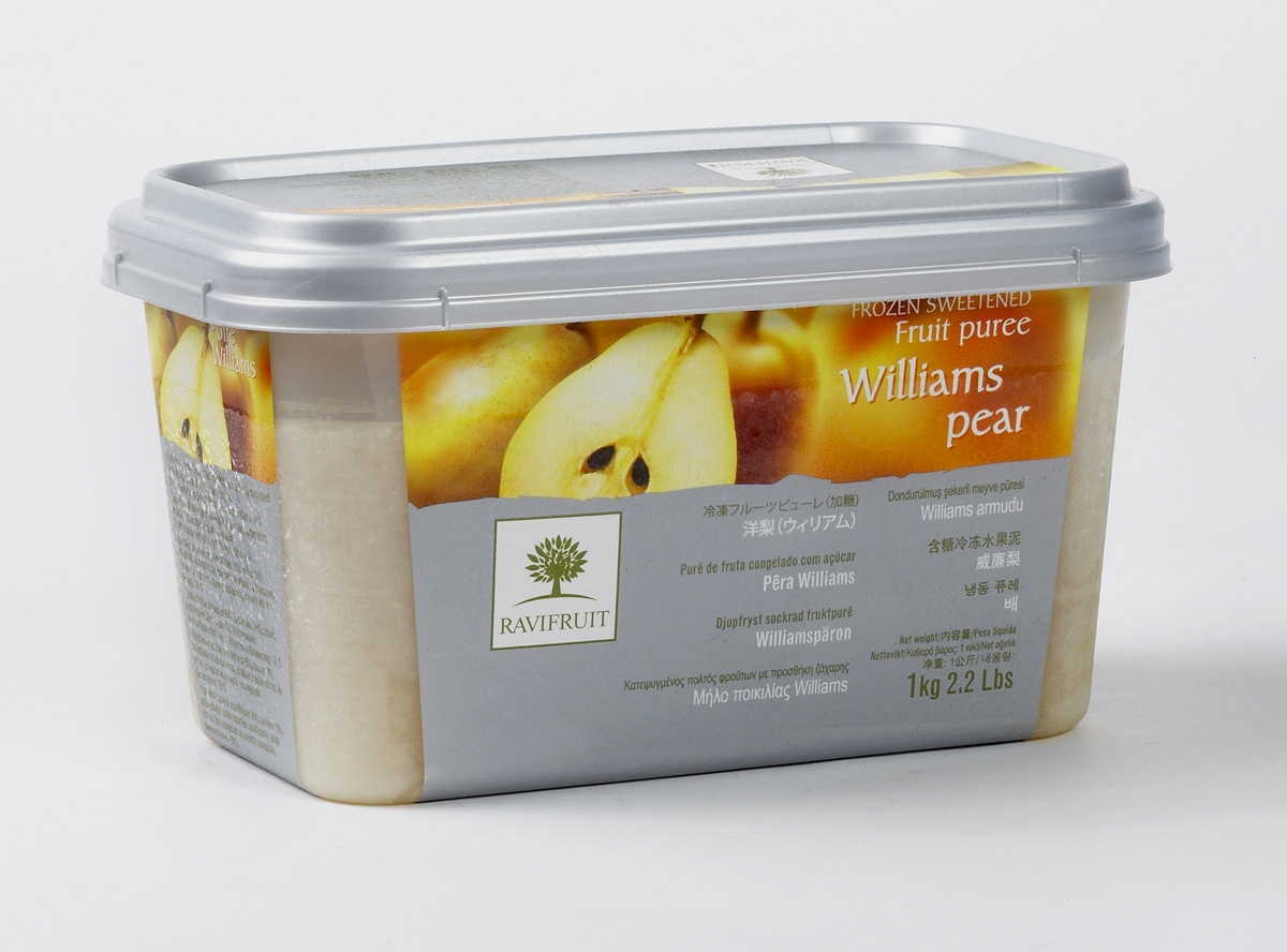 Pear William Frozen Fruit Puree - Ravifruit